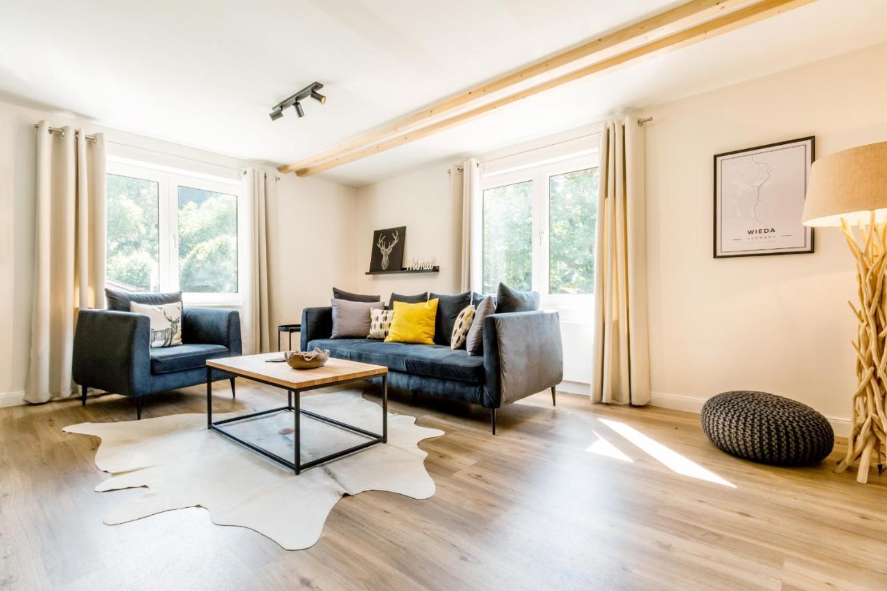 Harzfalke Apartment - Ankommen Und Wohlfuehlen. Wieda Экстерьер фото